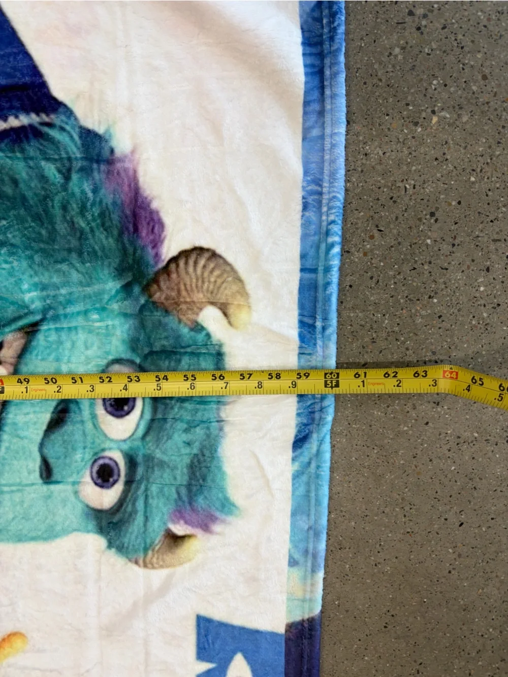Monsters University Mike Wazowski Fleece Throw Blanket - Bright Multi